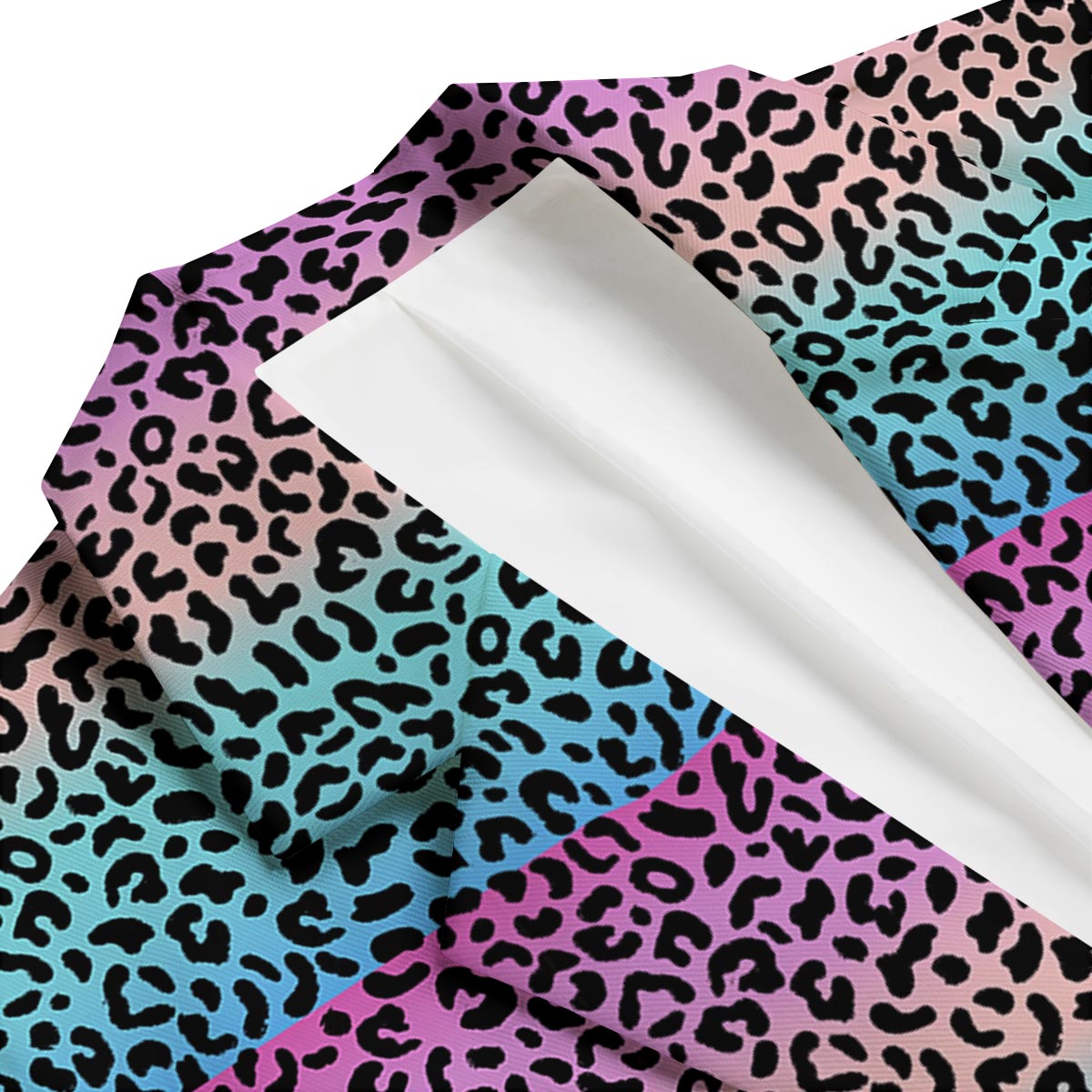 Rainbow Leopard Men's Blazer-grizzshop