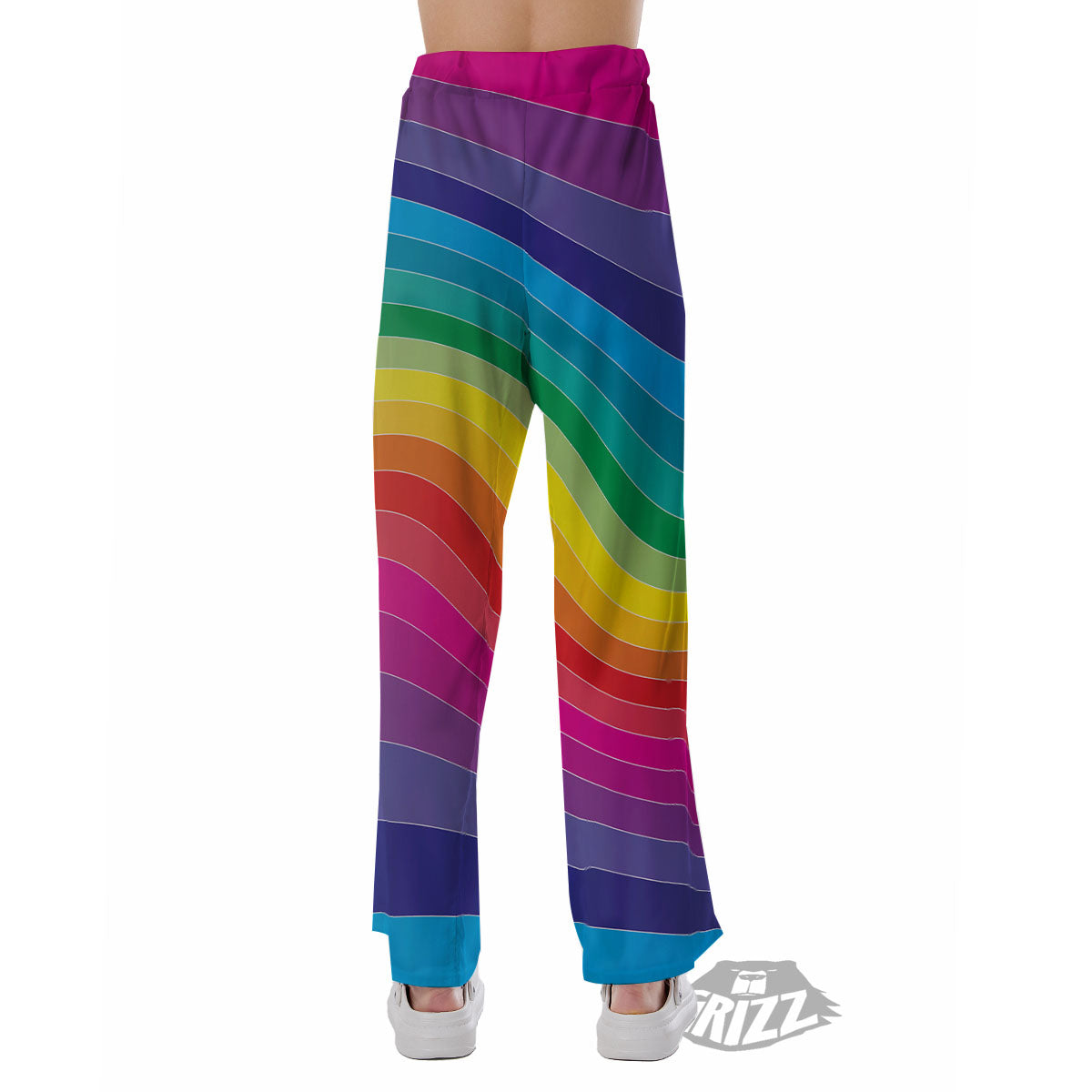 Rainbow Print Pajama Pants-grizzshop