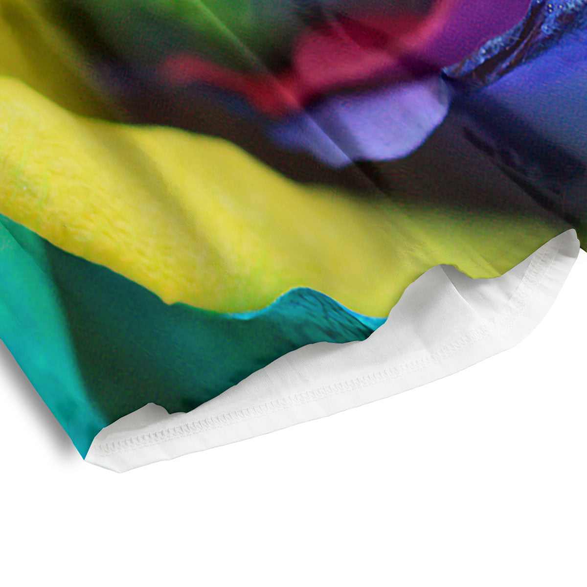 Rainbow Roses LGBT Pride Print Men's Athletic Shorts