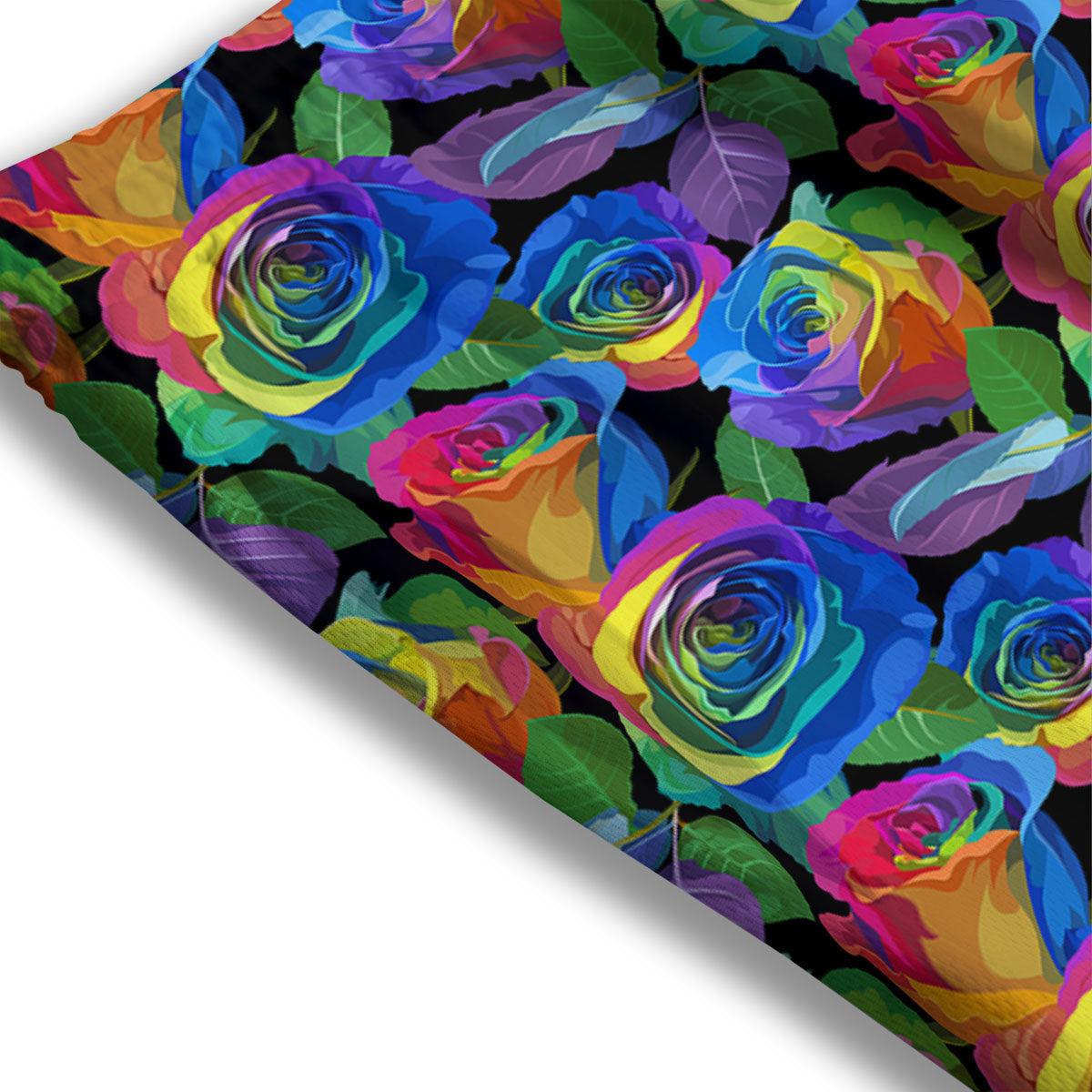 Rainbow Roses LGBT Pride Print Pattern Mesh Shorts