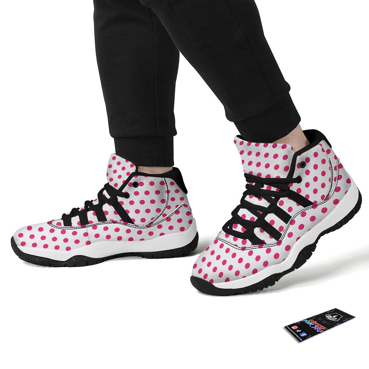 Rat Cute Print Pattern Black Bball Shoes-grizzshop