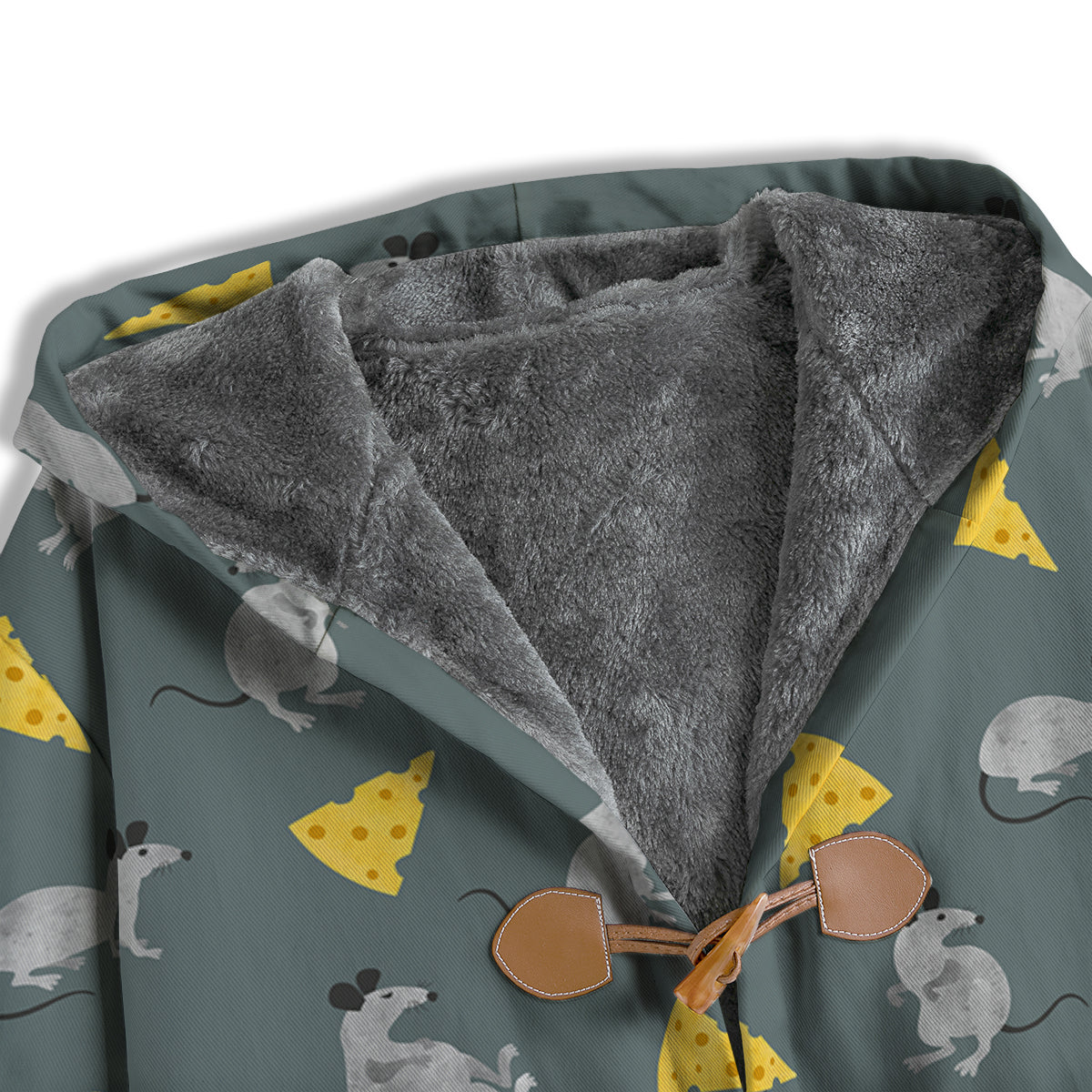 Rat Watercolor Print Pattern Men's Windbreaker Jacket-grizzshop