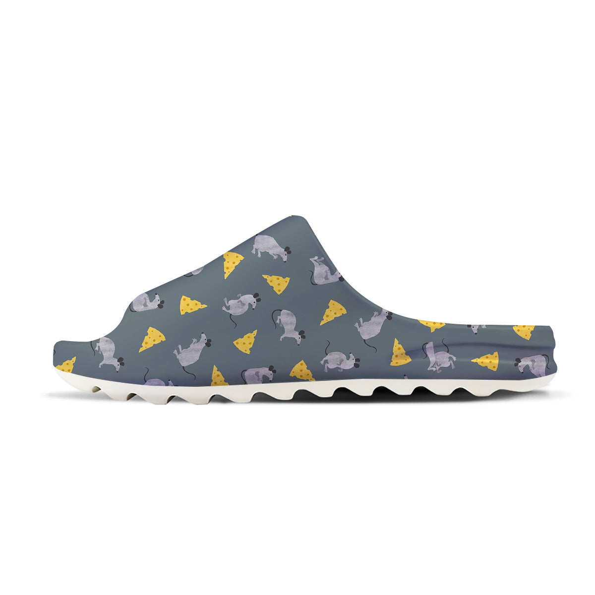 Rat Watercolor Print Pattern Sandals-grizzshop