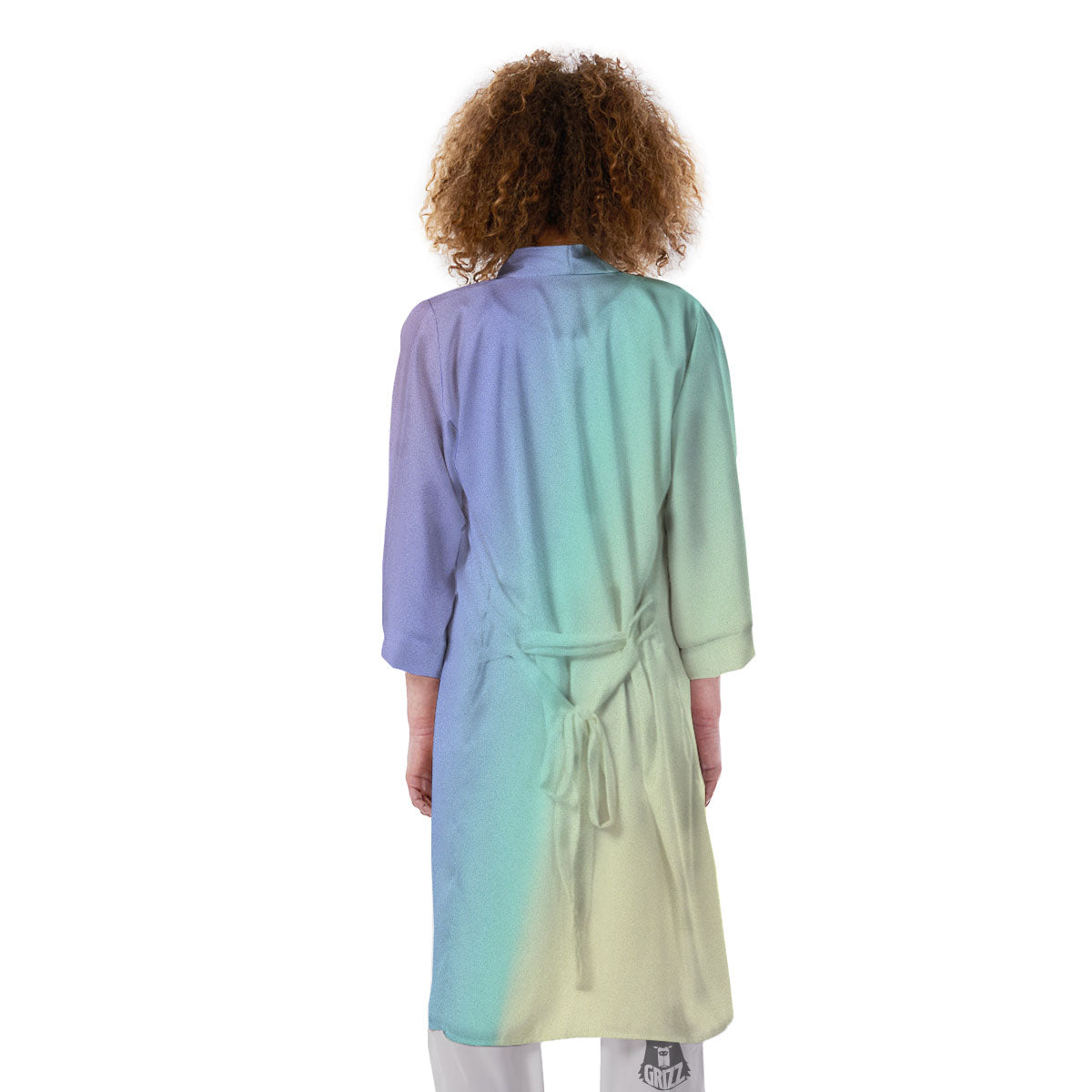 Rave Pastel Print Pattern Kimono-grizzshop