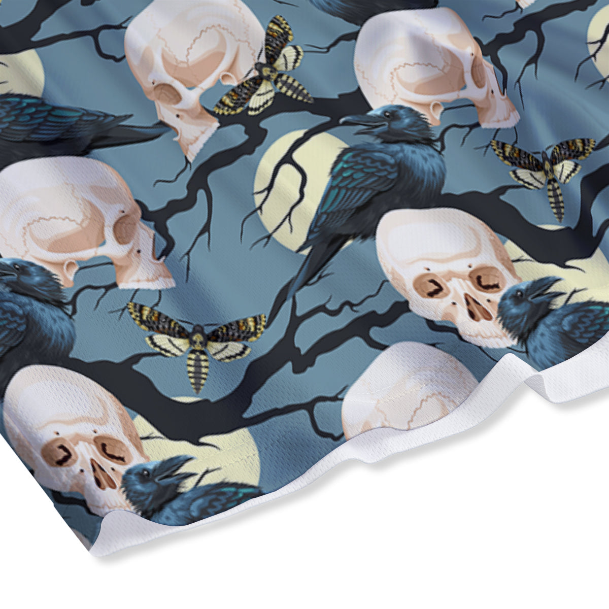 Pumpkin Halloween Fun Print Pattern Mesh Shorts