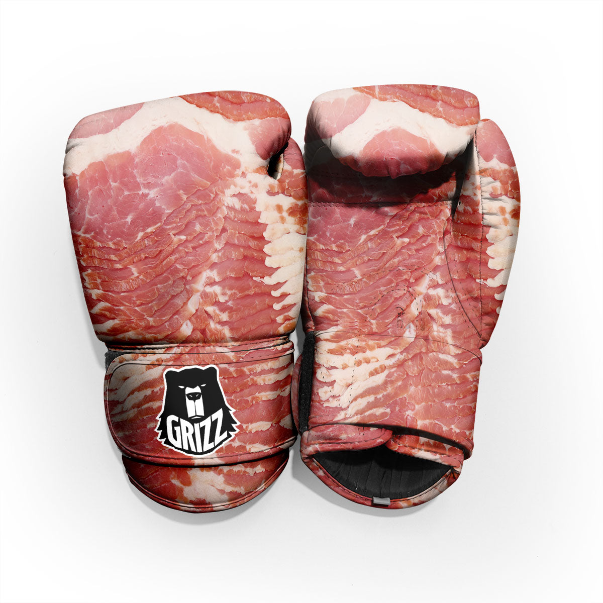 Raw Bacon Print Pro Boxing Glove