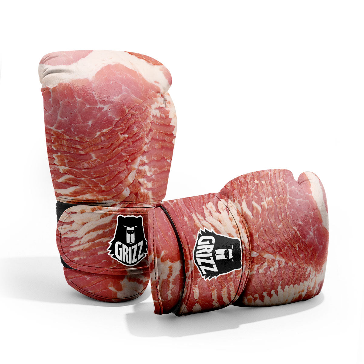 Raw Bacon Print Pro Boxing Glove