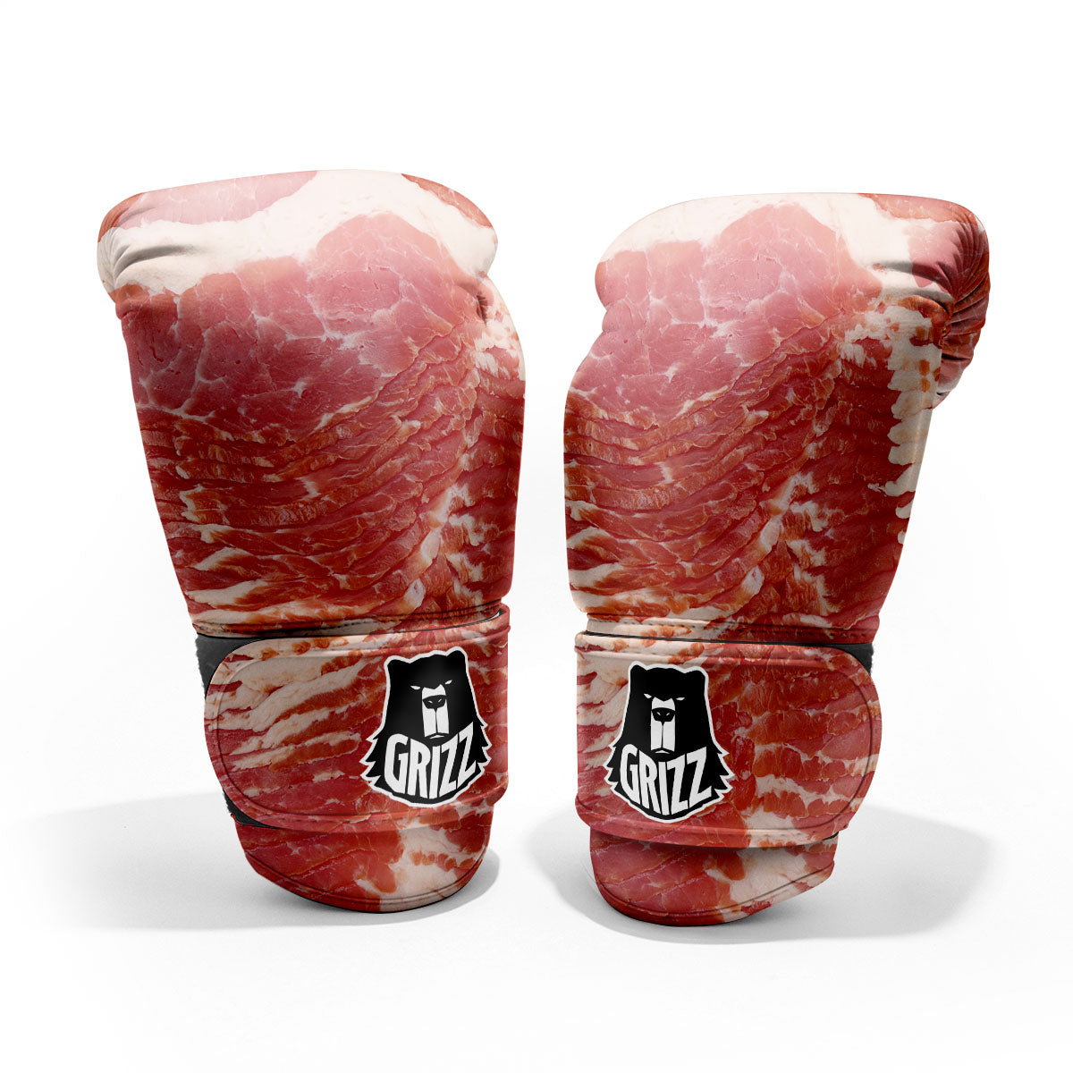 Raw Bacon Print Pro Boxing Glove