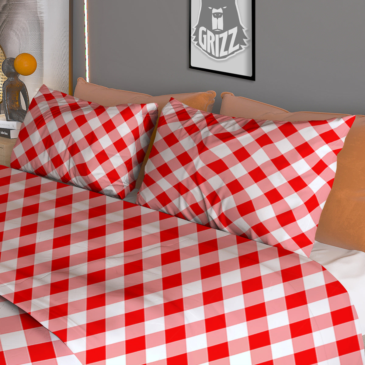 Portrait Dobermann Print Duvet Cover Bedding Set