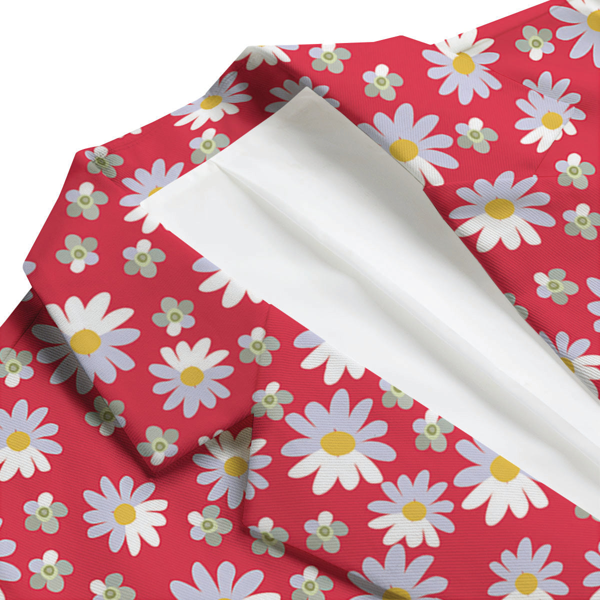 Red Daisy Men's Blazer-grizzshop