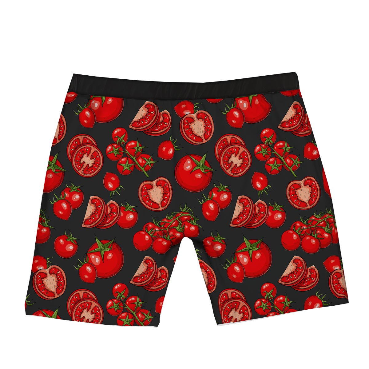 Red Tomato Print Pattern Boxer Briefs-grizzshop