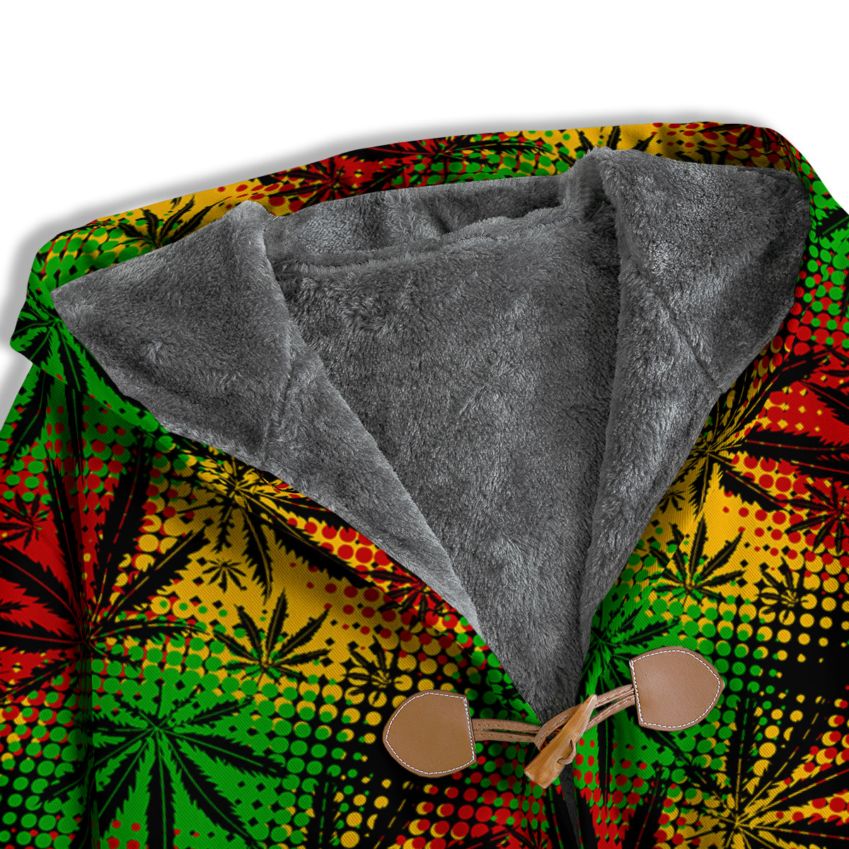 Reggae Abstract Print Pattern Men's Windbreaker Jacket-grizzshop