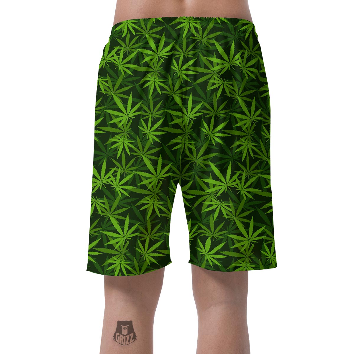 Reggae Leaf Rasta Men's Shorts-grizzshop