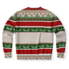 Reindeer Smoking Cigar Ugly Christmas Sweater-grizzshop