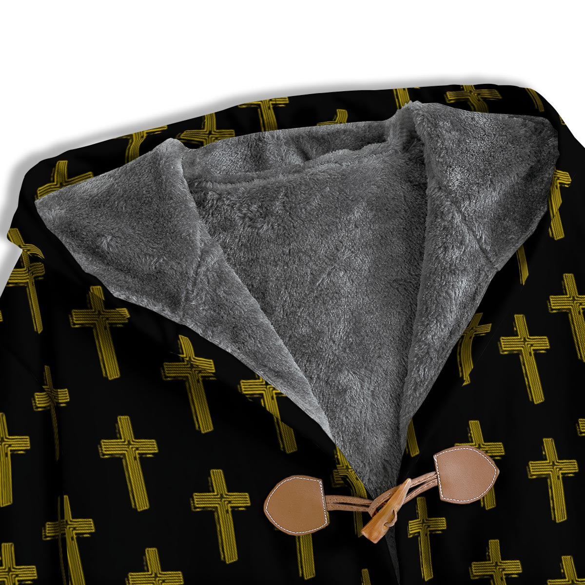 Religious Christian Cross Print Pattern Men's Windbreaker Jacket-grizzshop