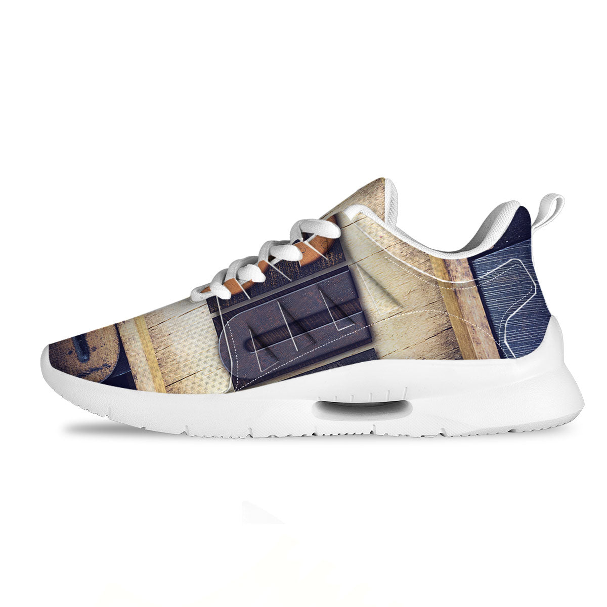 Religious Jesus Words Print Tennis Shoes-grizzshop