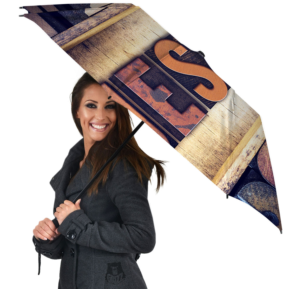 Religious Jesus Words Print Umbrella-grizzshop