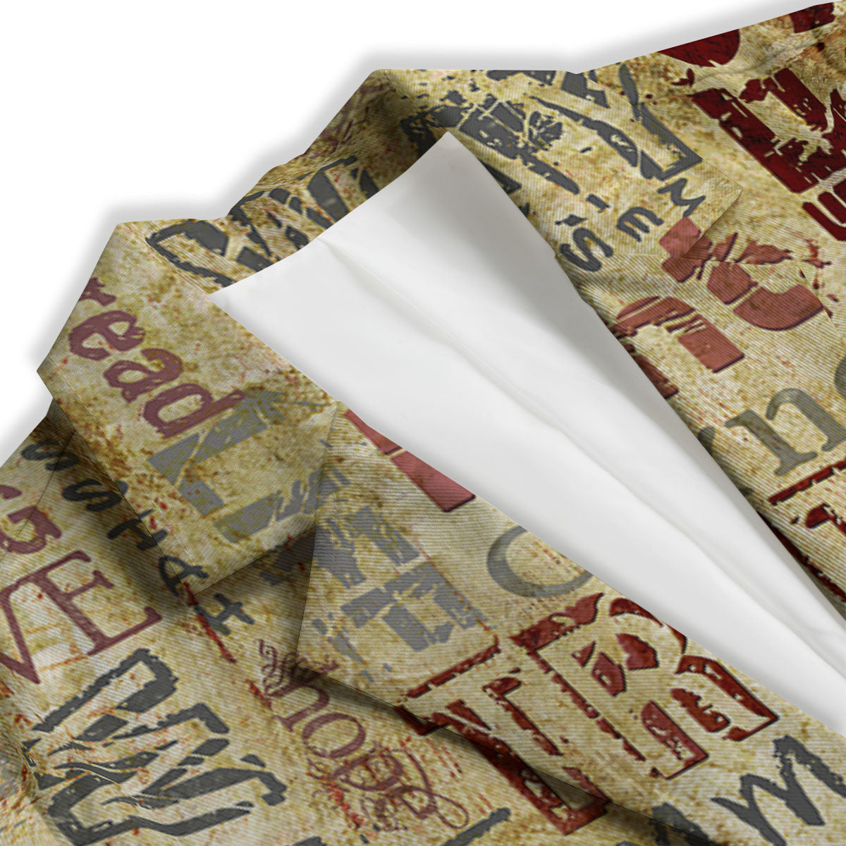 Religious Of God Word Print Women's Blazer-grizzshop