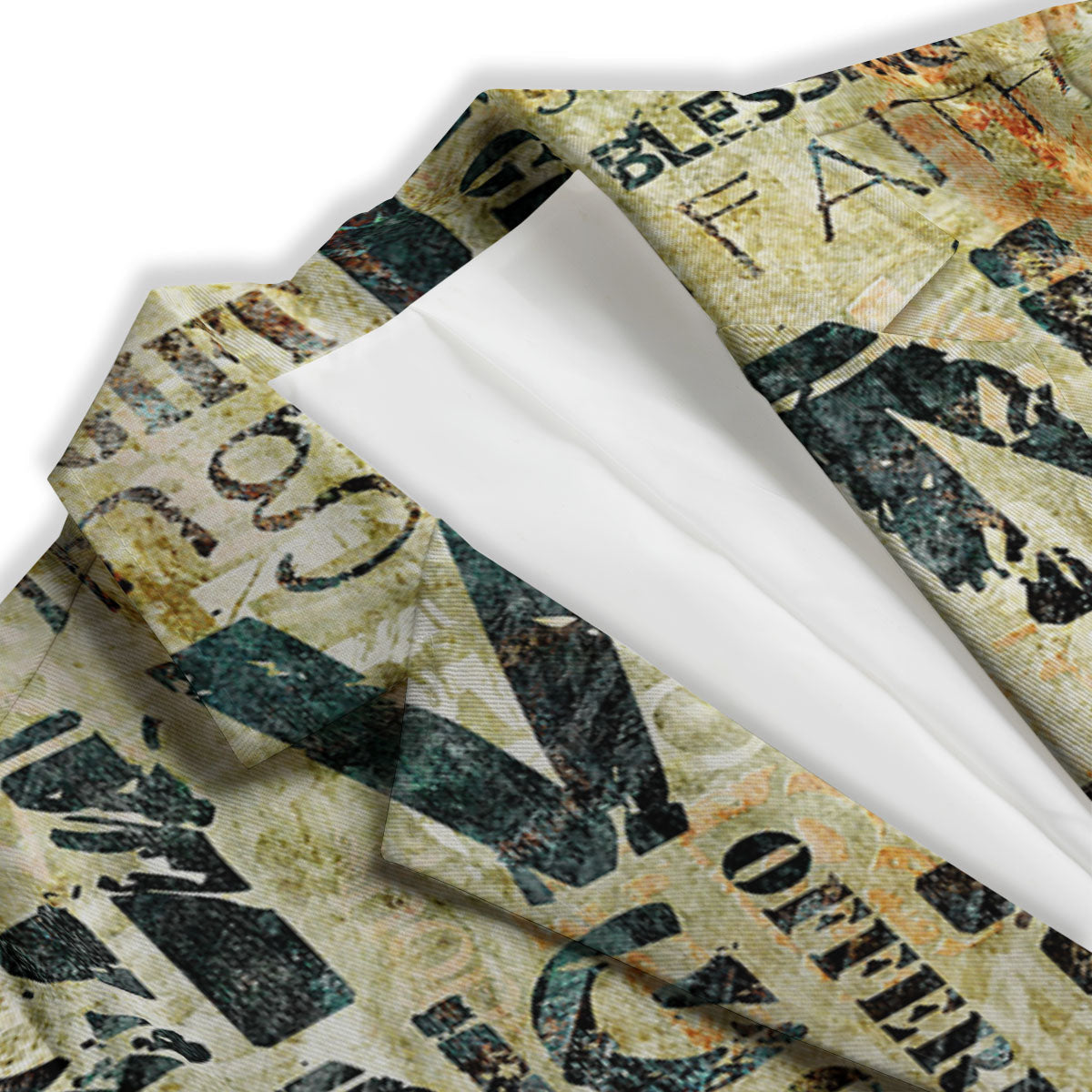 Religious Words Tithing And Giving Print Women's Blazer-grizzshop