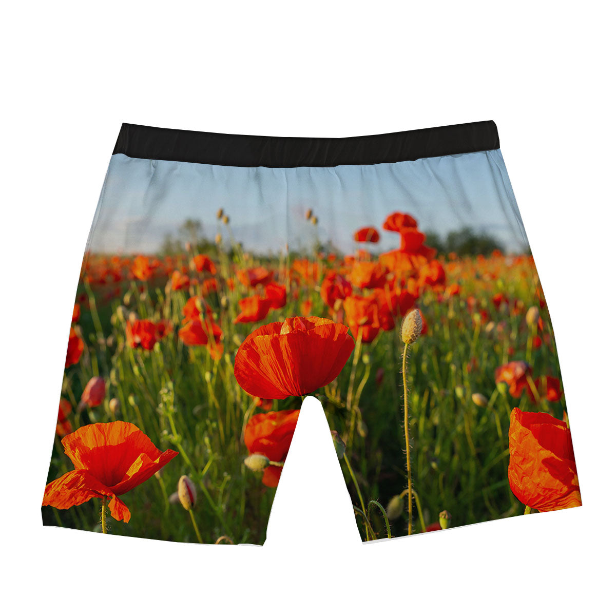 Remembrance Poppy Day Print Boxer Briefs-grizzshop