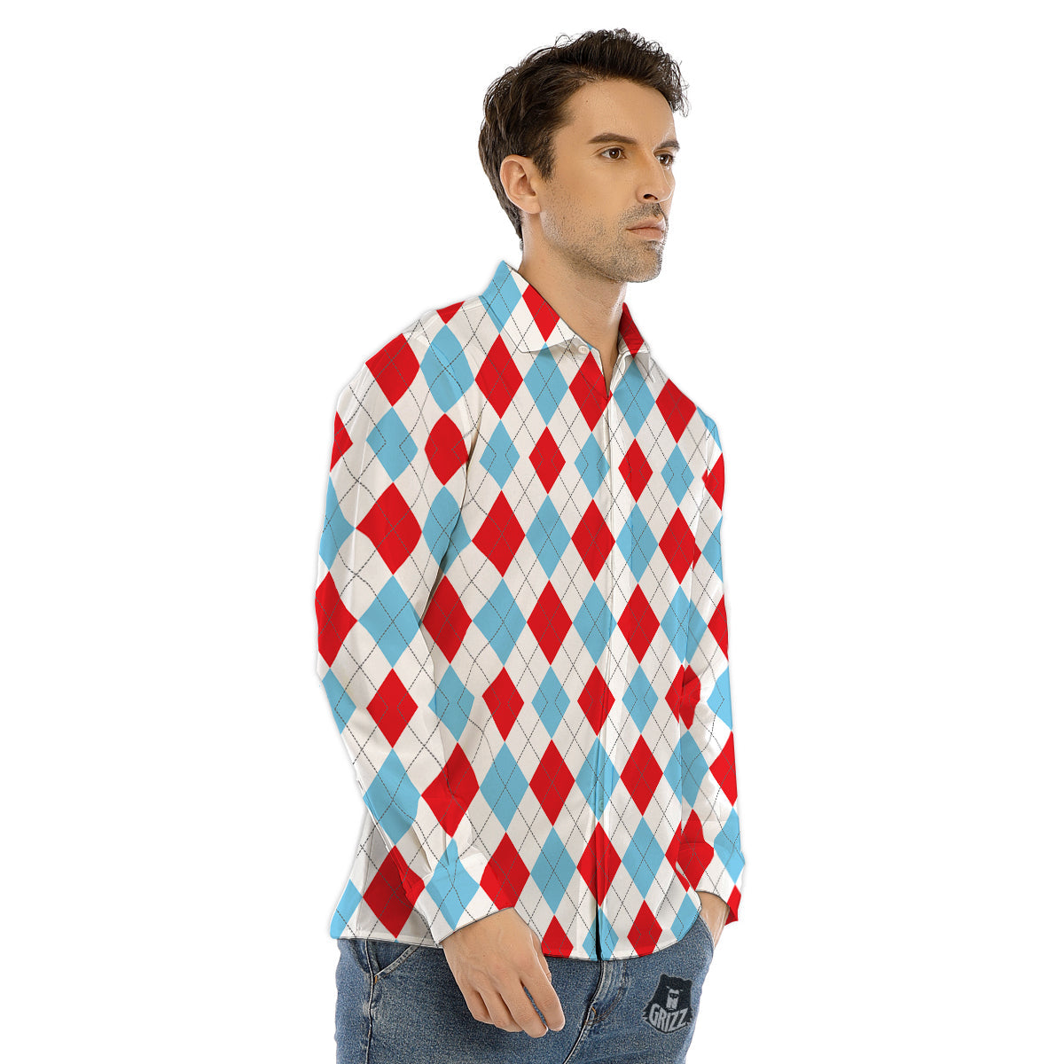 Ripe Banana Print Pattern Men's Dress Shirts-grizzshop