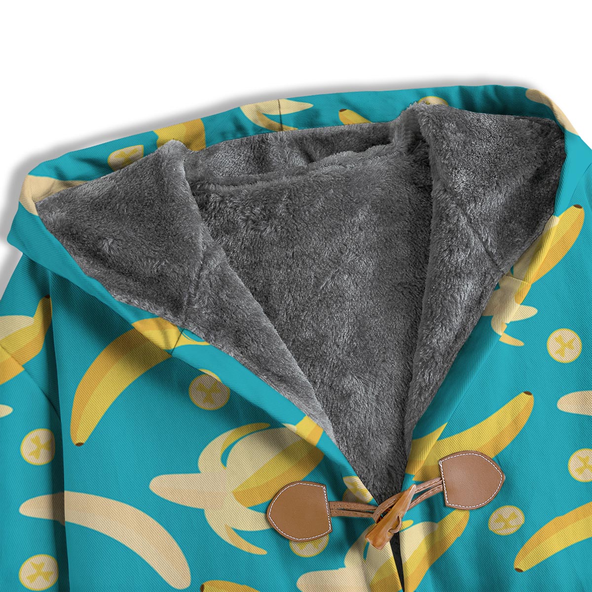 Ripe Banana Print Pattern Men's Windbreaker Jacket-grizzshop
