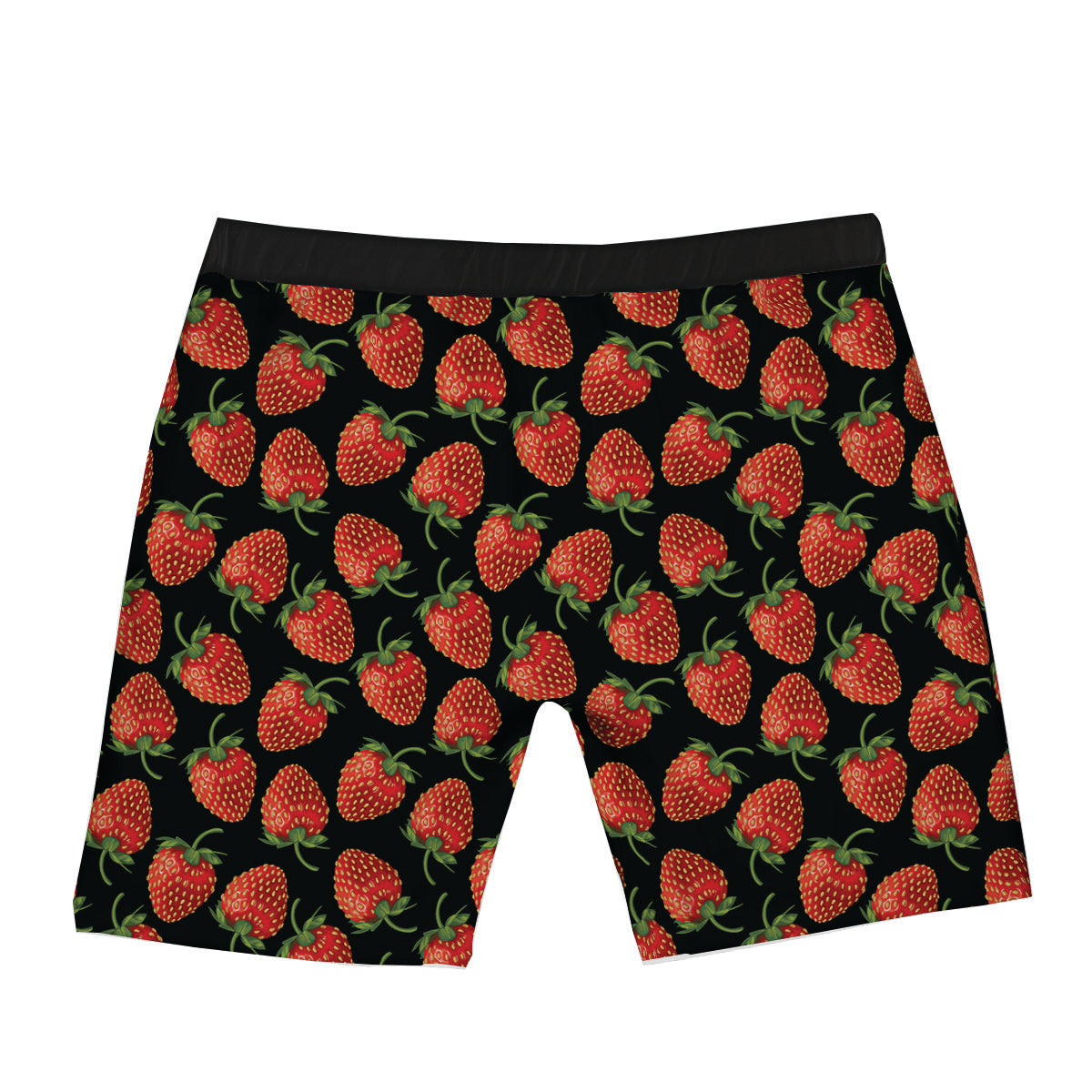Ripe Strawberries Print Pattern Boxer Briefs-grizzshop