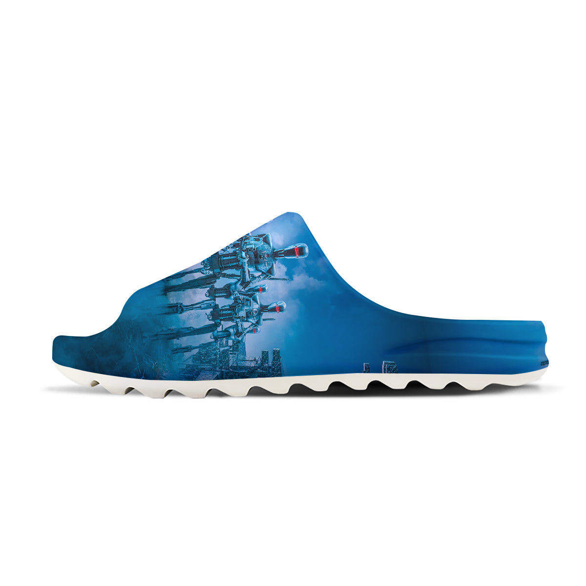 Robot Army Print Sandals-grizzshop