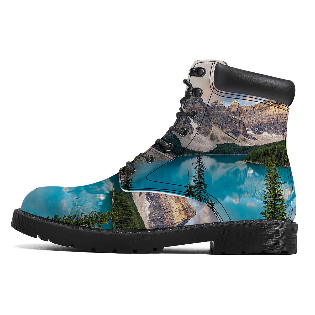 Rocky Mountain Print Boots-grizzshop
