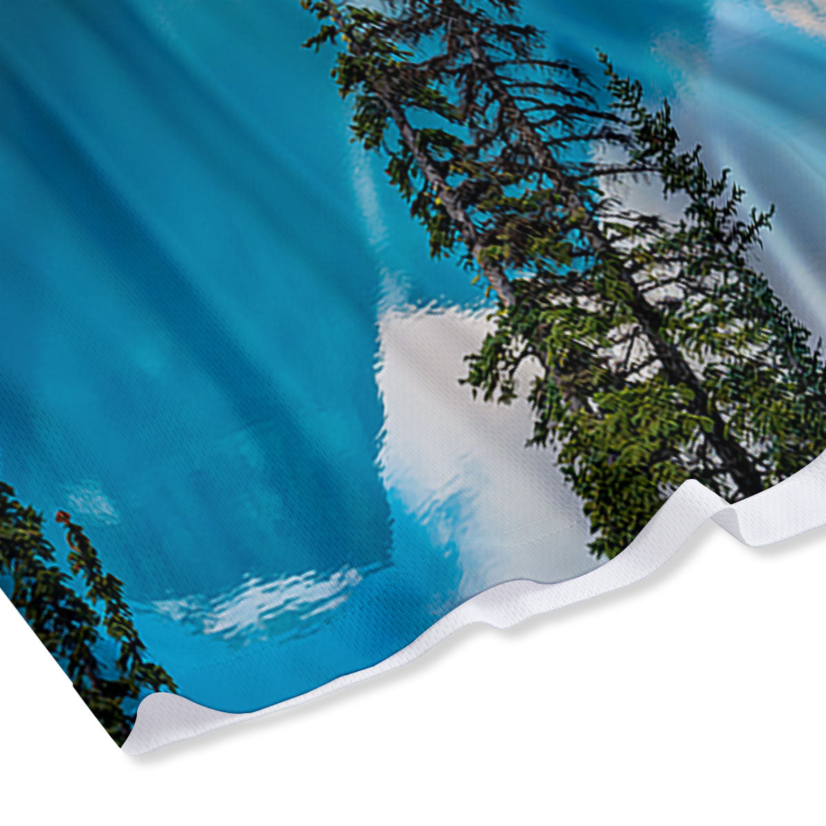 Rocky Mountain Print Mesh Shorts