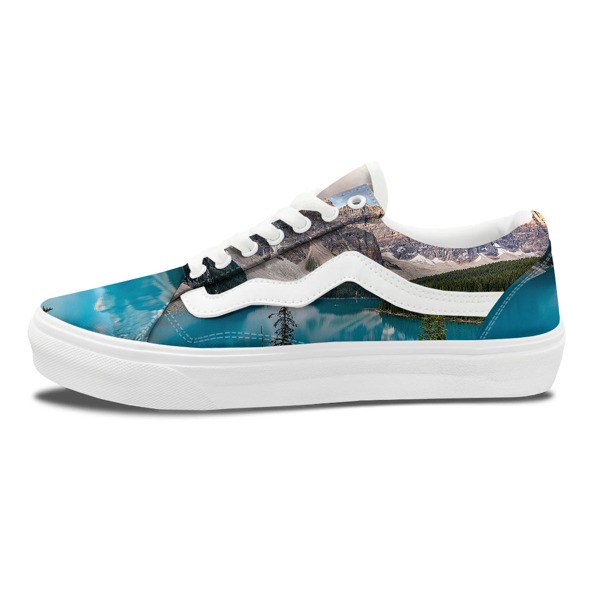 Rocky Mountain Print Skate Shoes-grizzshop