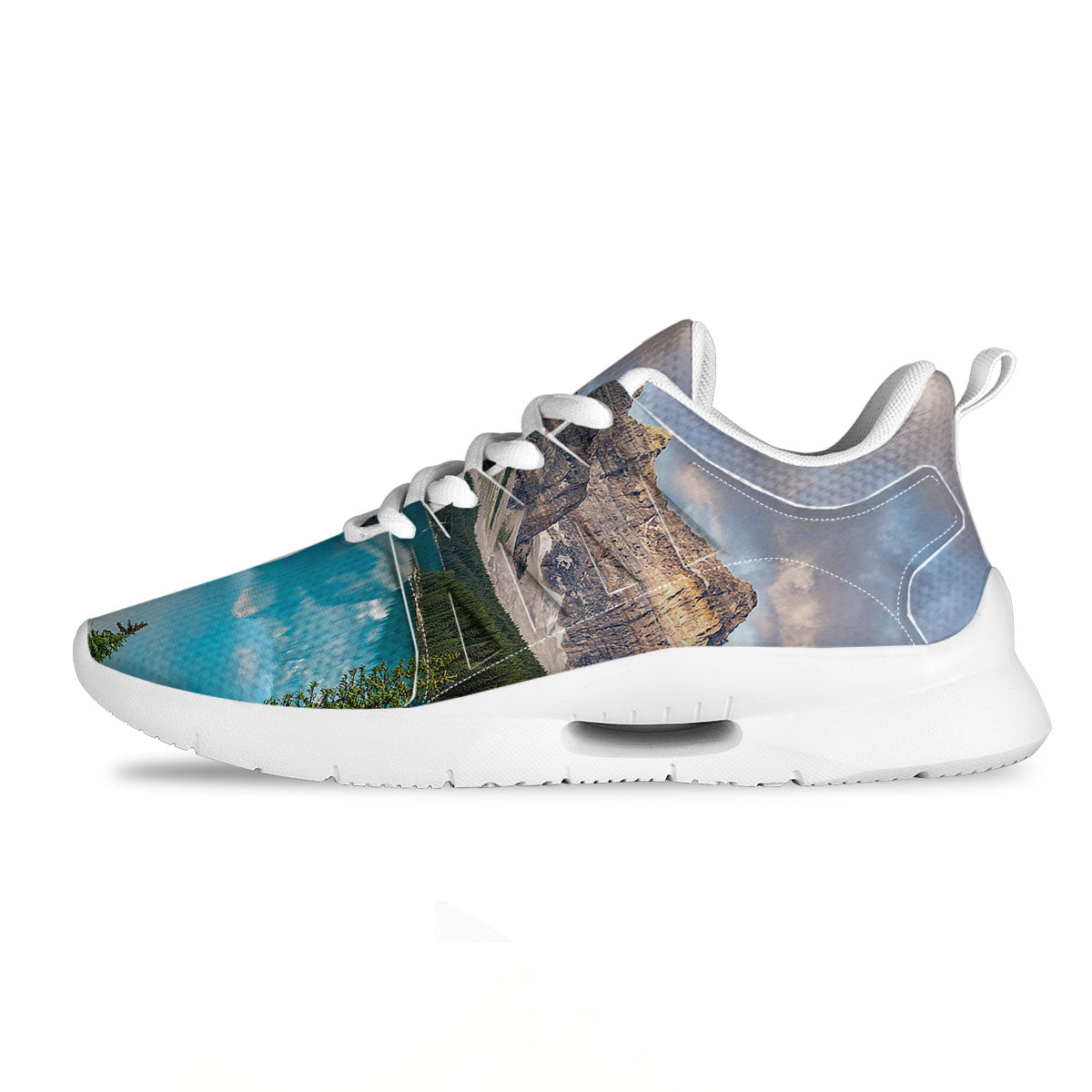 Rocky Mountain Print Tennis Shoes-grizzshop