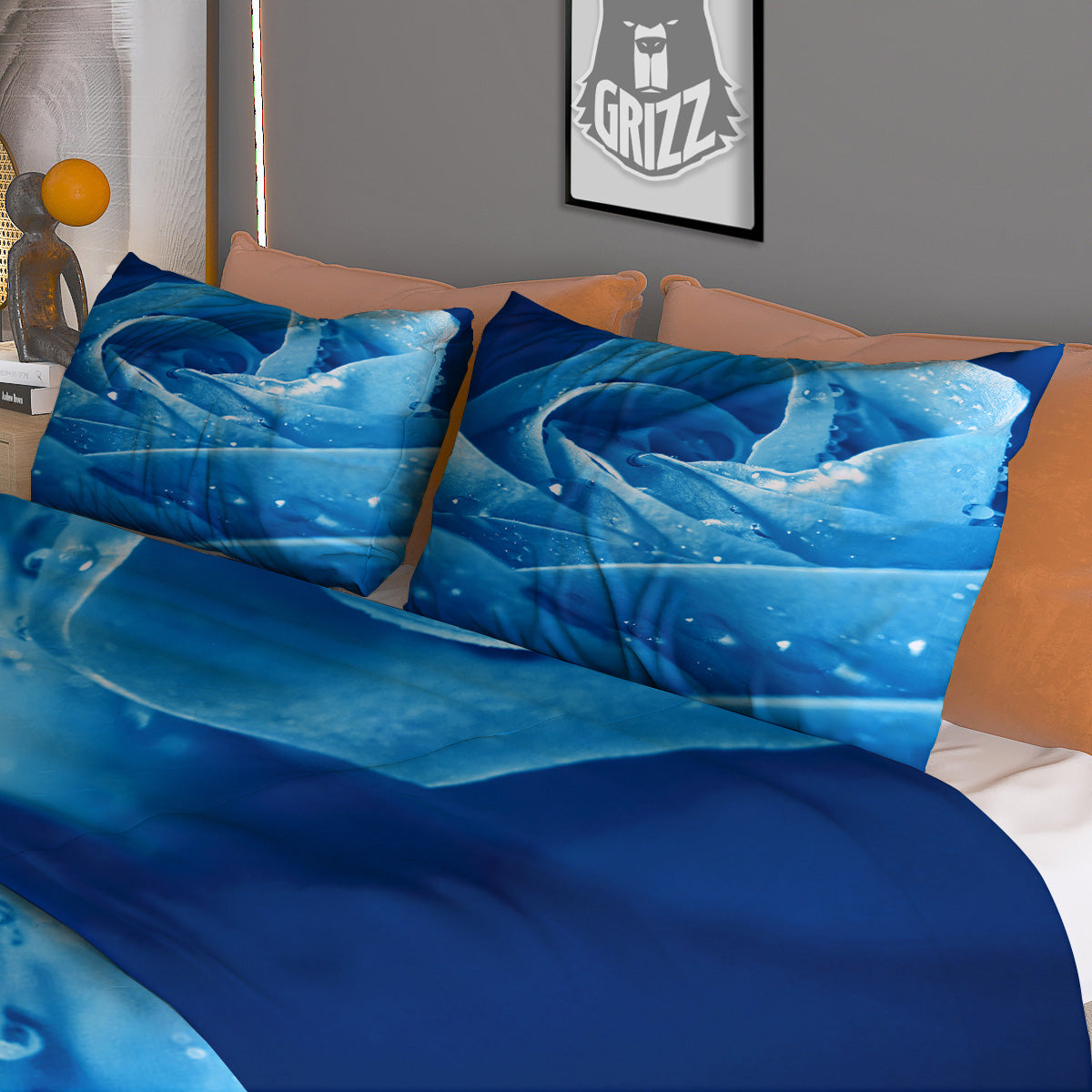 Puerto Rico Flag Print Duvet Cover Bedding Set
