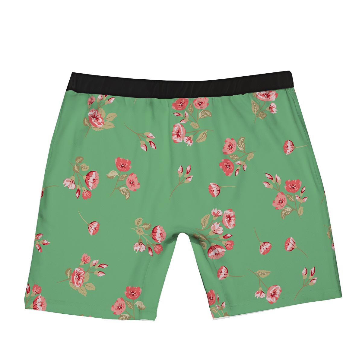 Rose Petals Print Pattern Boxer Briefs-grizzshop