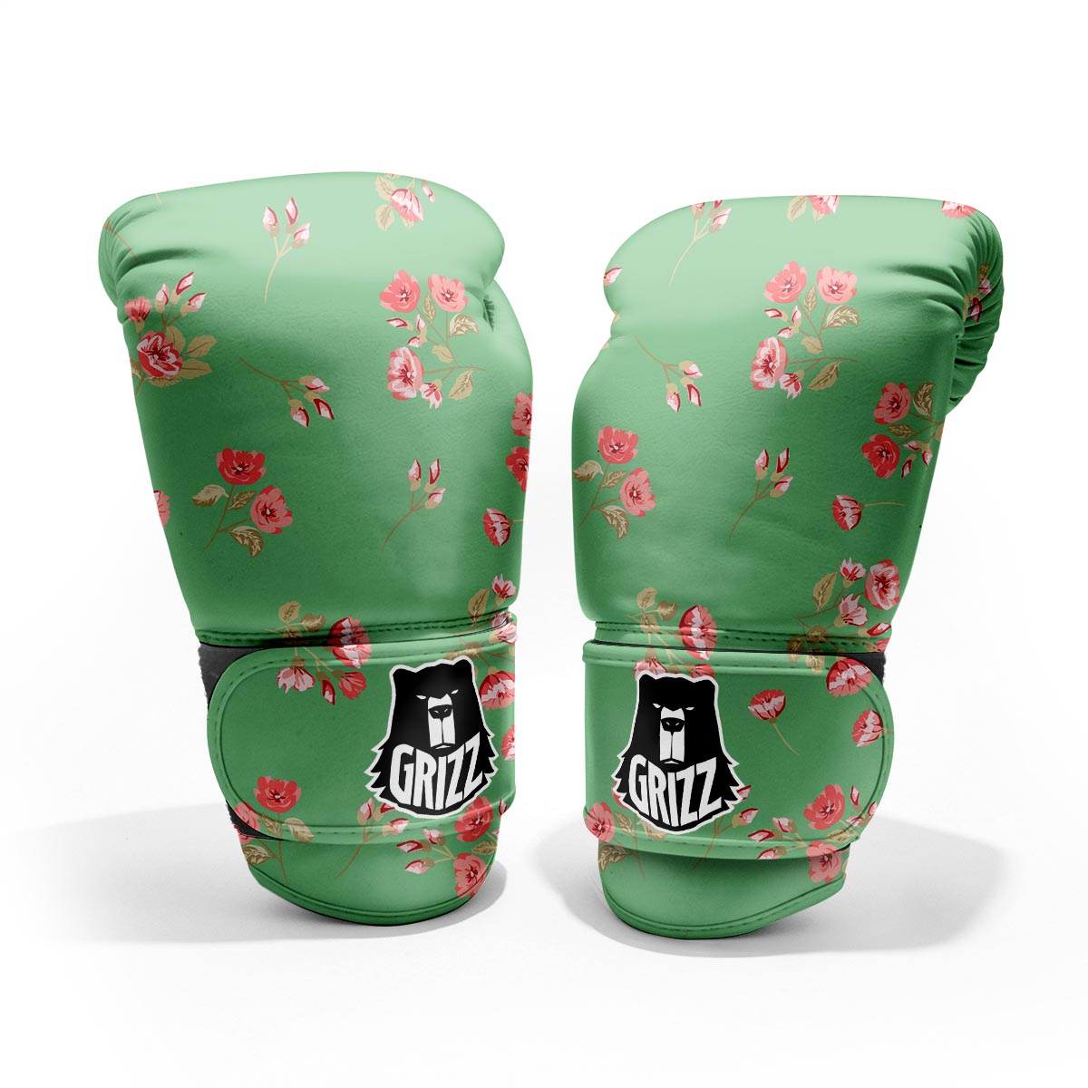 Rose Petals Print Pattern Pro Boxing Glove
