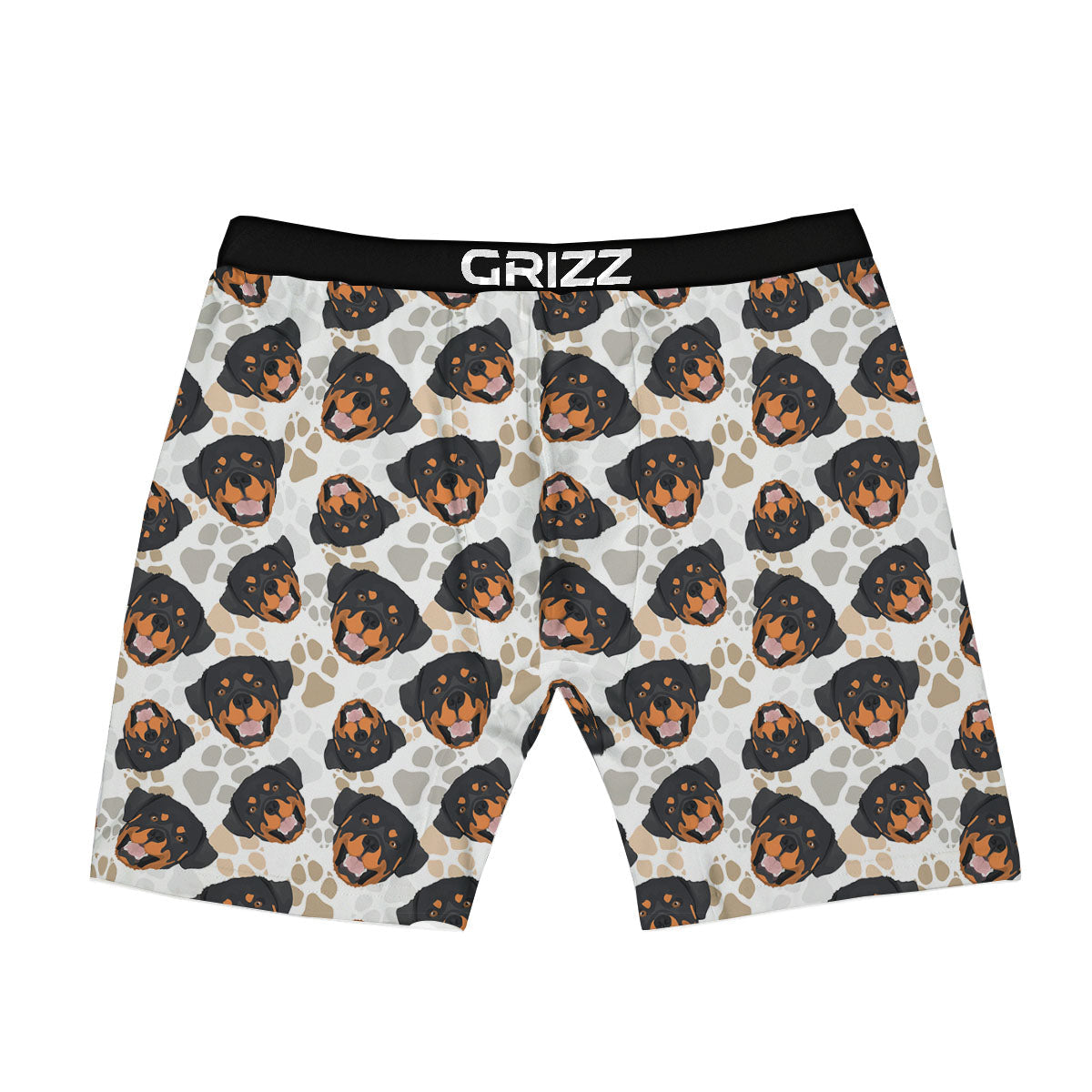 Rottweiler Print Pattern Boxer Briefs-grizzshop