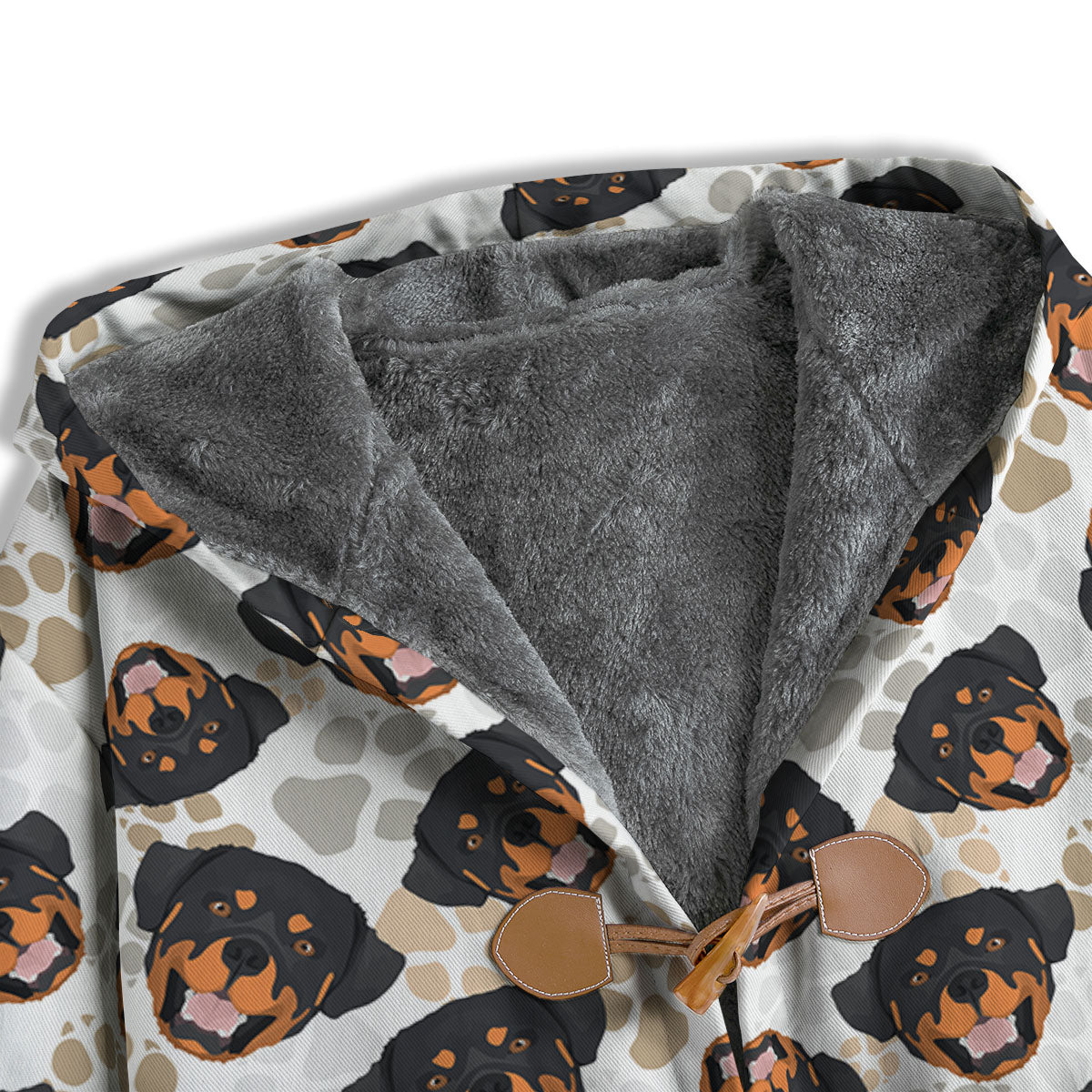 Rottweiler Print Pattern Men's Windbreaker Jacket-grizzshop