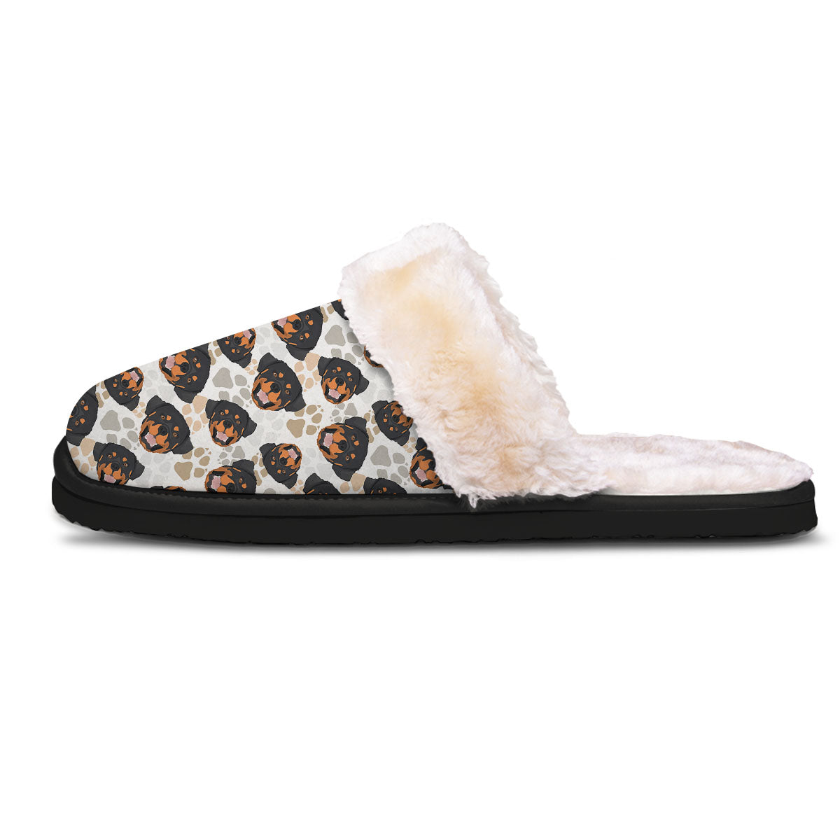 Rottweiler Print Pattern Slippers-grizzshop