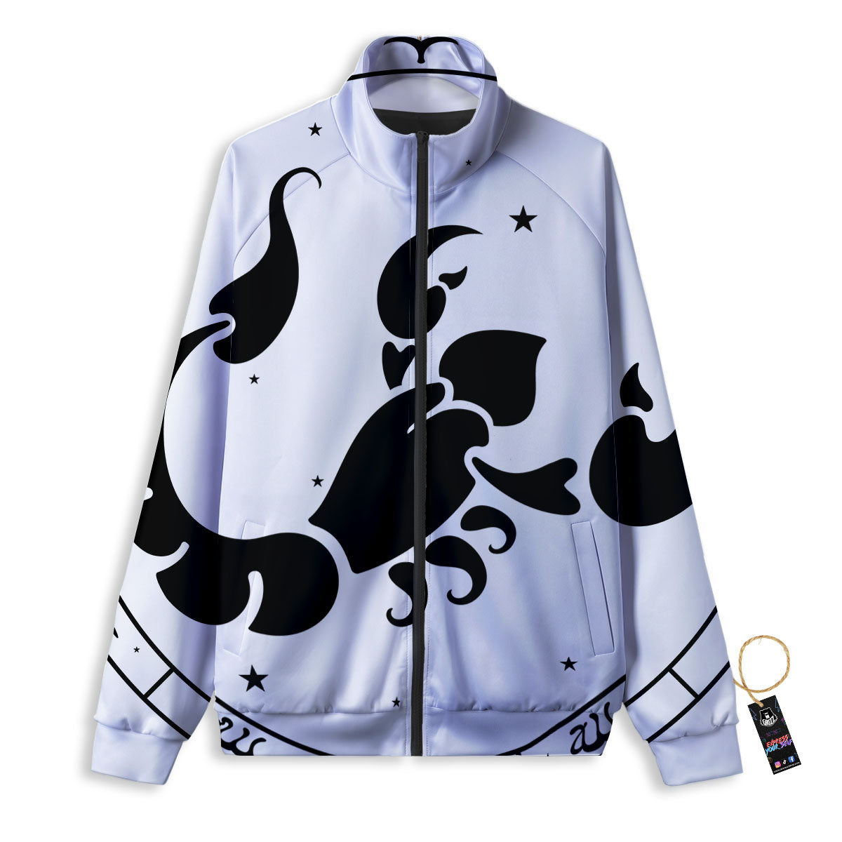 Rottweiler Sleeping Print Pattern Track Jacket-grizzshop