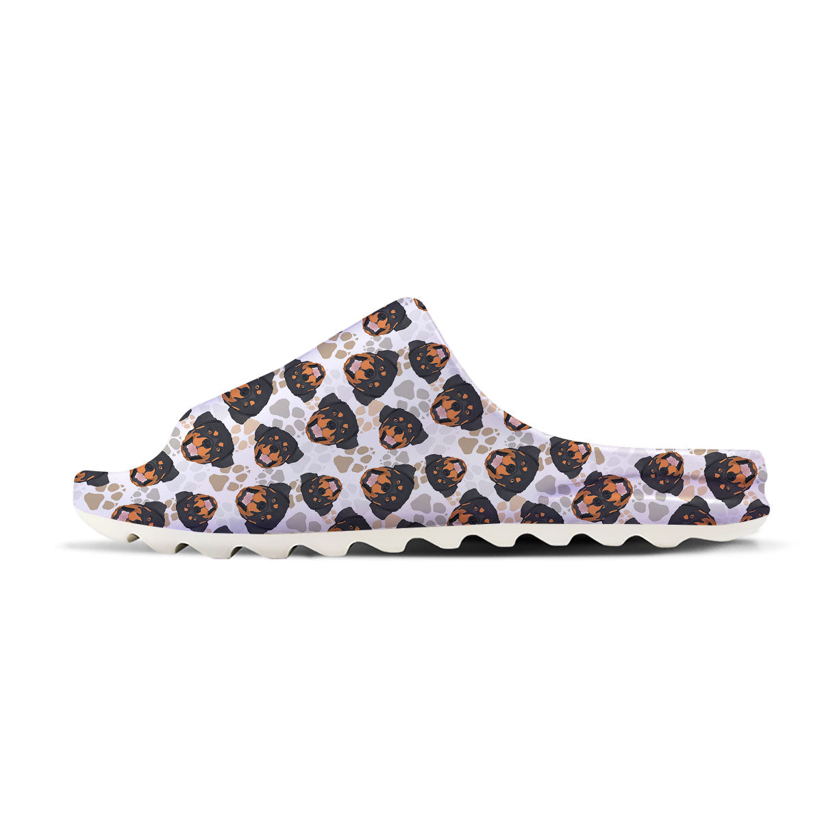 Rottweiler Print Pattern Sandals-grizzshop