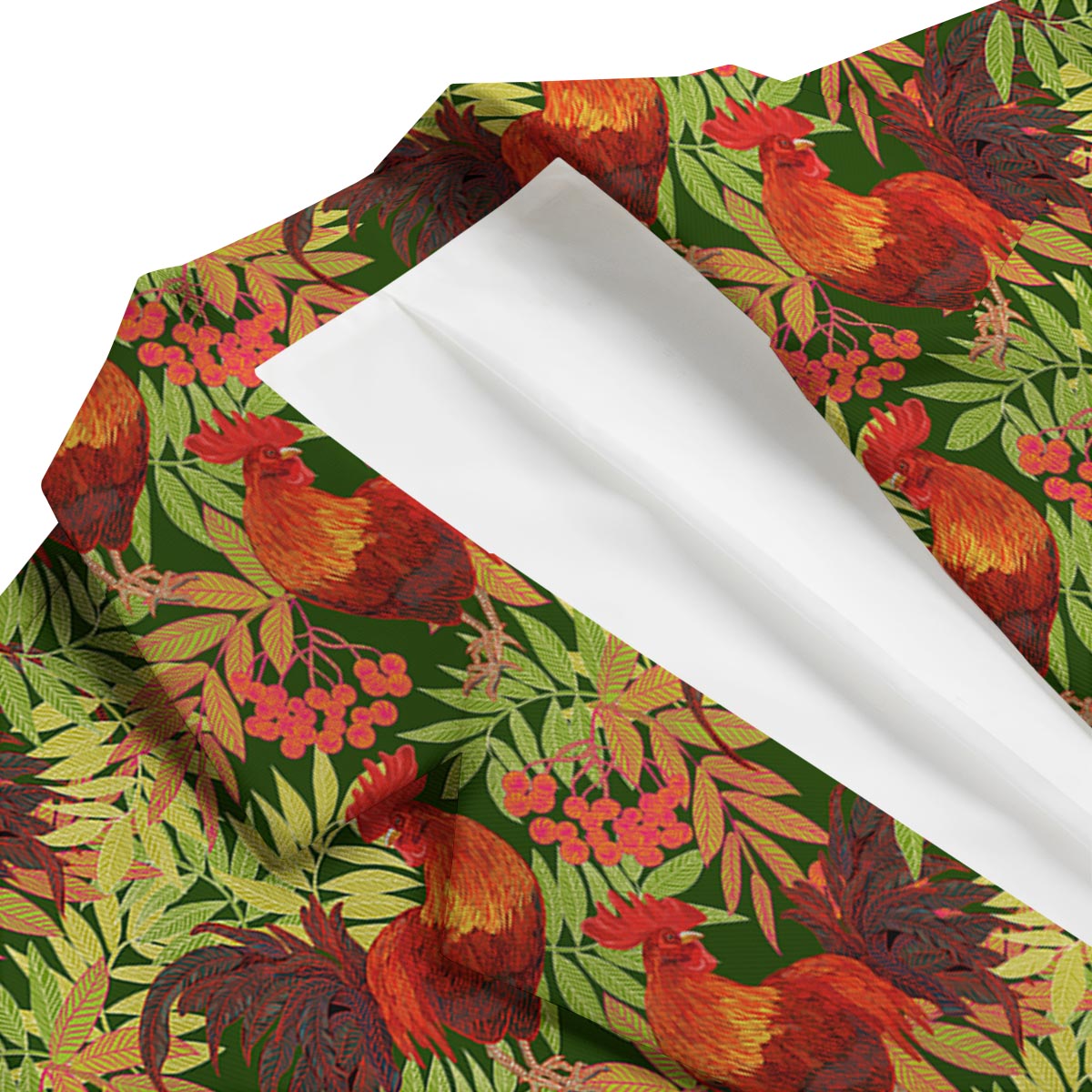 Rowan And Rooster Print Pattern Men's Blazer-grizzshop