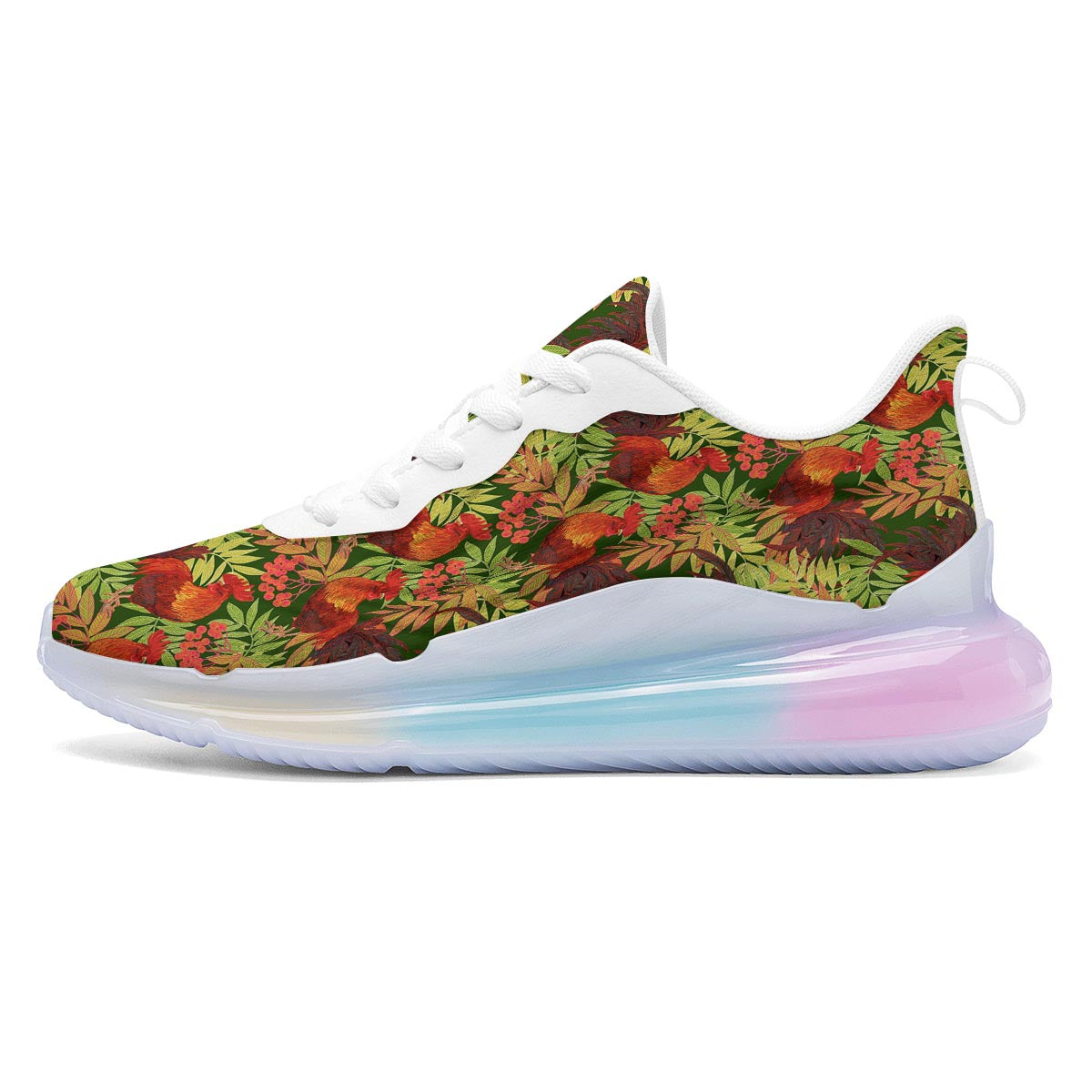 Rowan And Rooster Print Pattern Running Sneakers-grizzshop