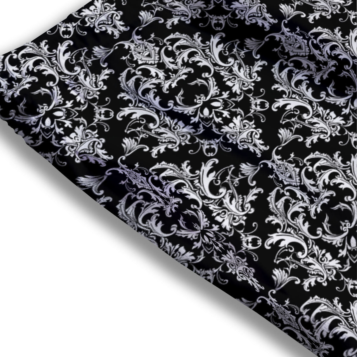 Rose Eyeball Print Pattern Mesh Shorts