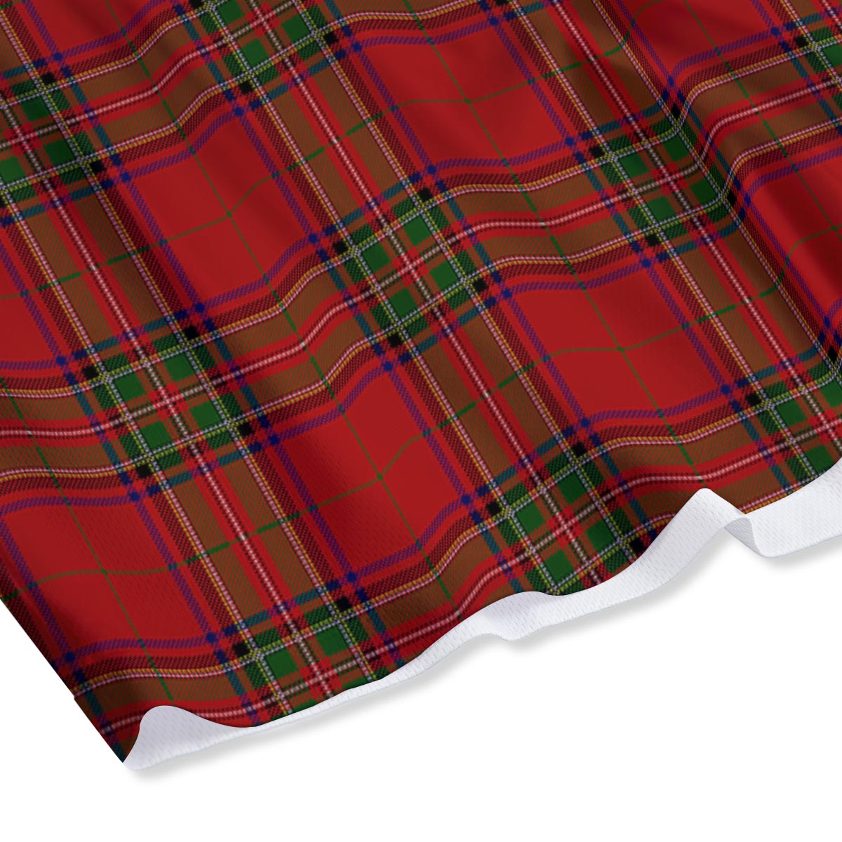 Royal Stewart Tartan Print Pattern Mesh Shorts