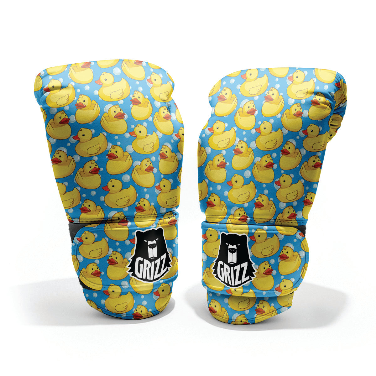 Rubber Duck In Water Print Pattern Pro Boxing Glove