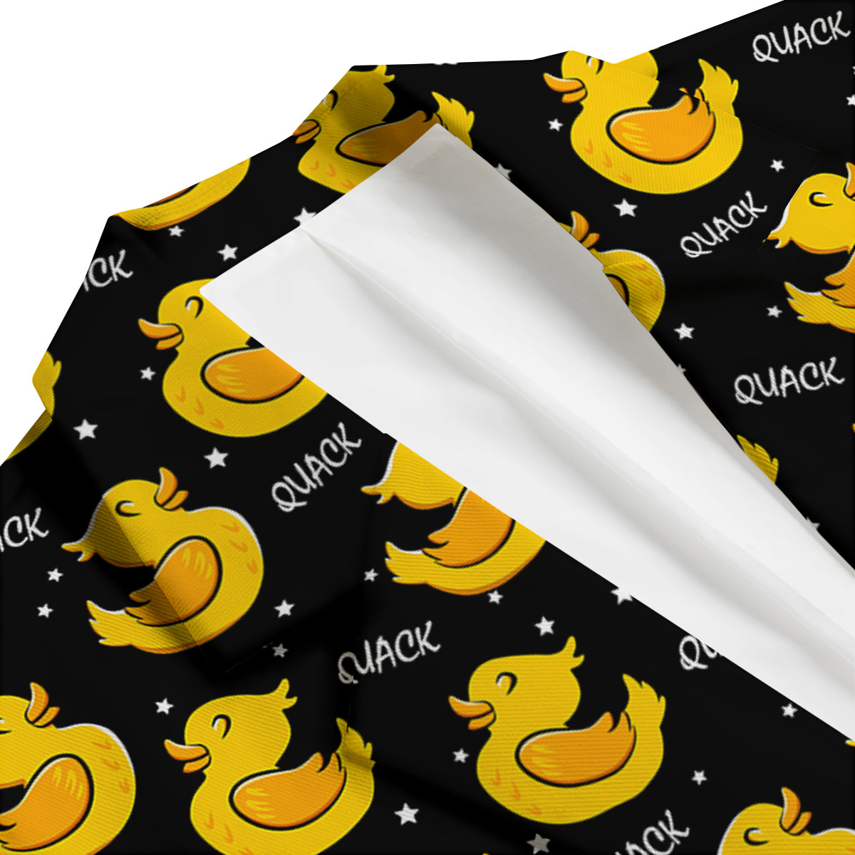 Rubber Duck Print Pattern Men's Blazer-grizzshop