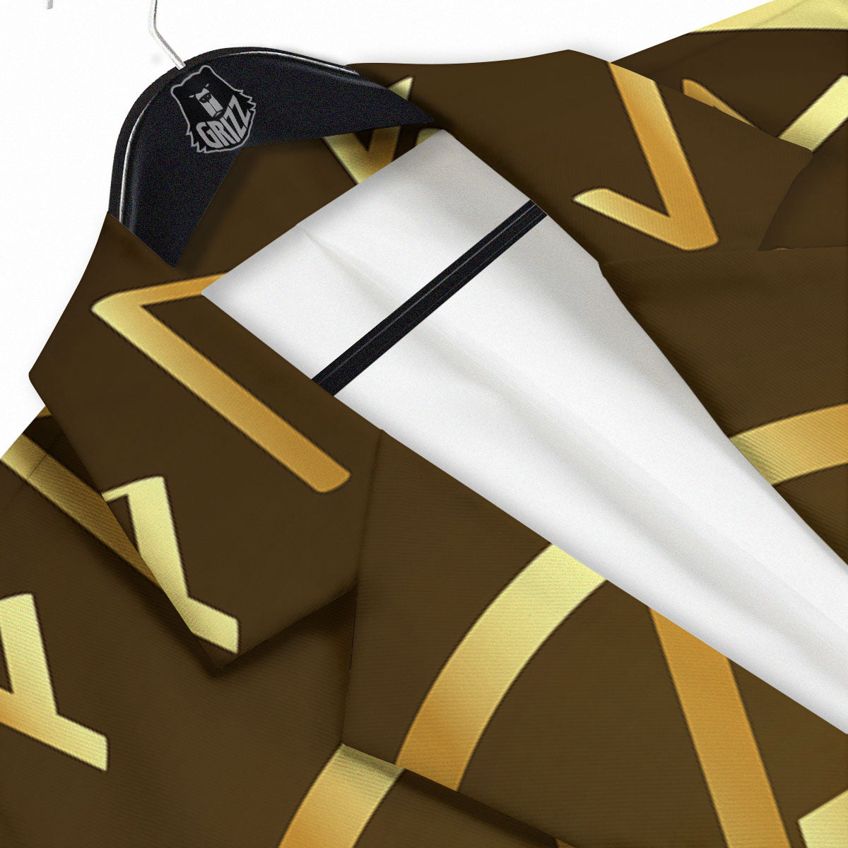 Runes Pentagram Viking Nordic Print Men's Sport Coat-grizzshop