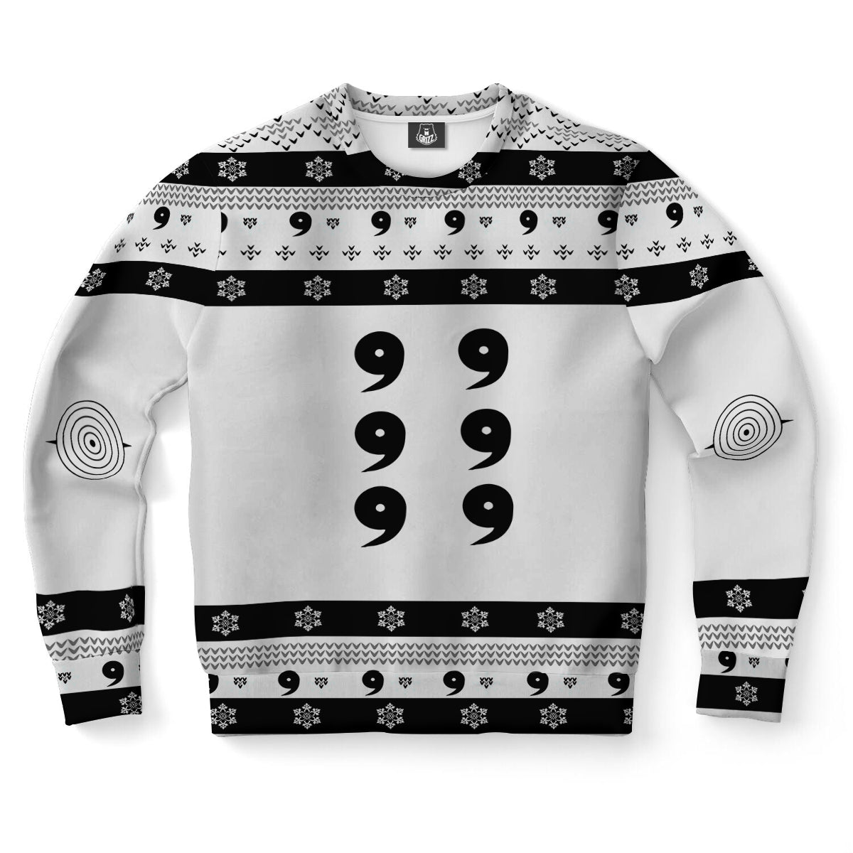 Sage Of Six Path Ugly Christmas Sweater-grizzshop