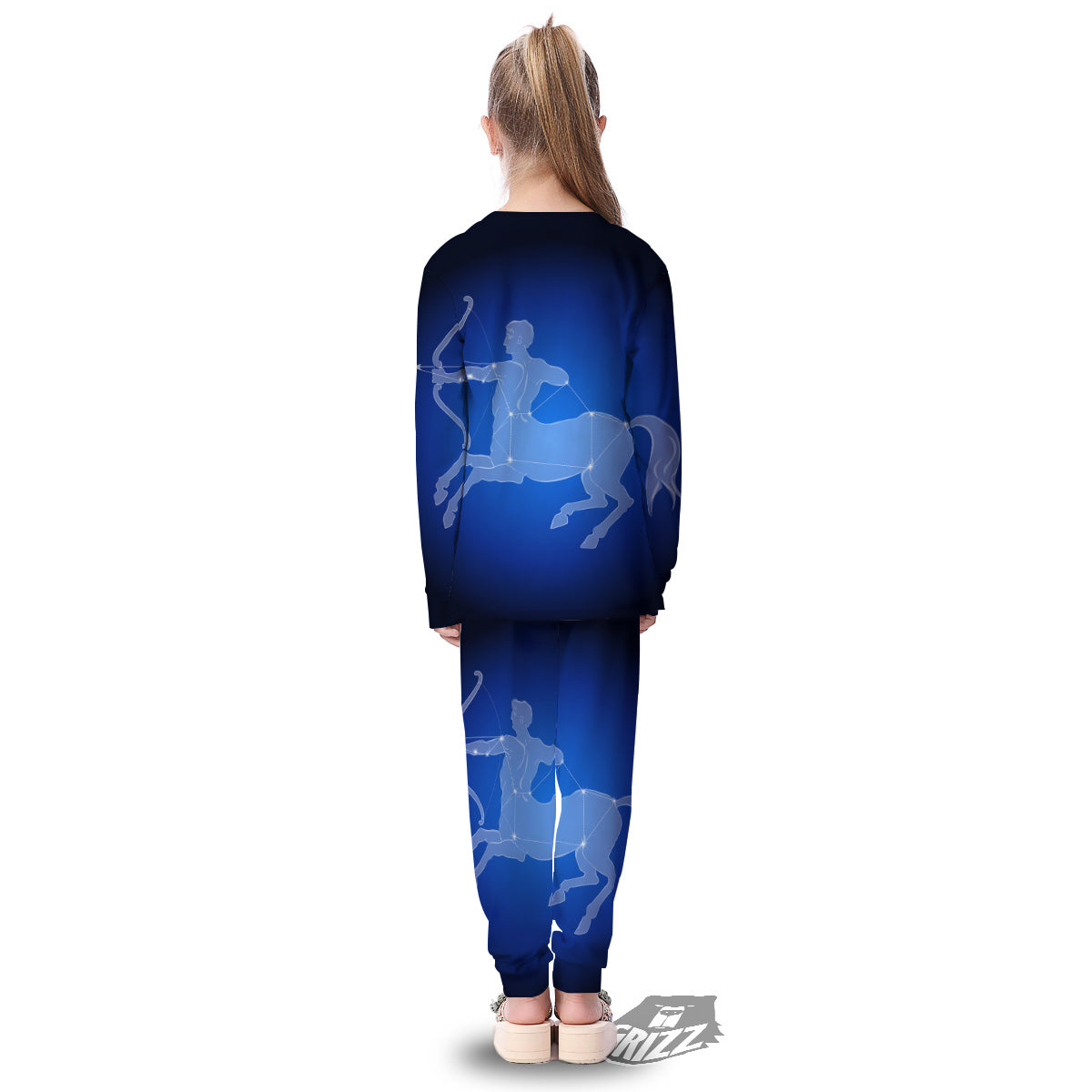 Sagittarius Constellation Print Kid's Pajamas-grizzshop