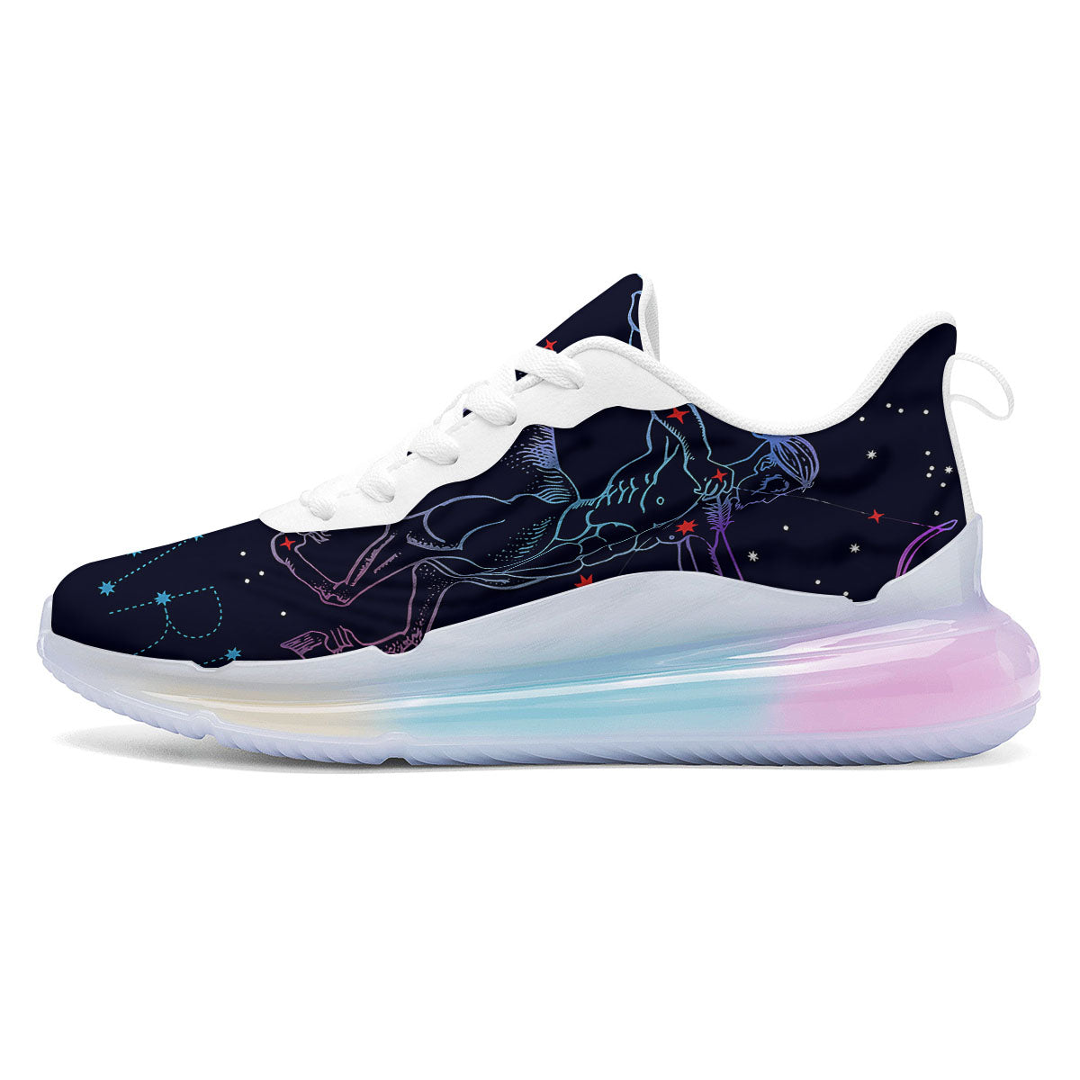 Sagittarius Constellation Sign Print Running Sneakers-grizzshop
